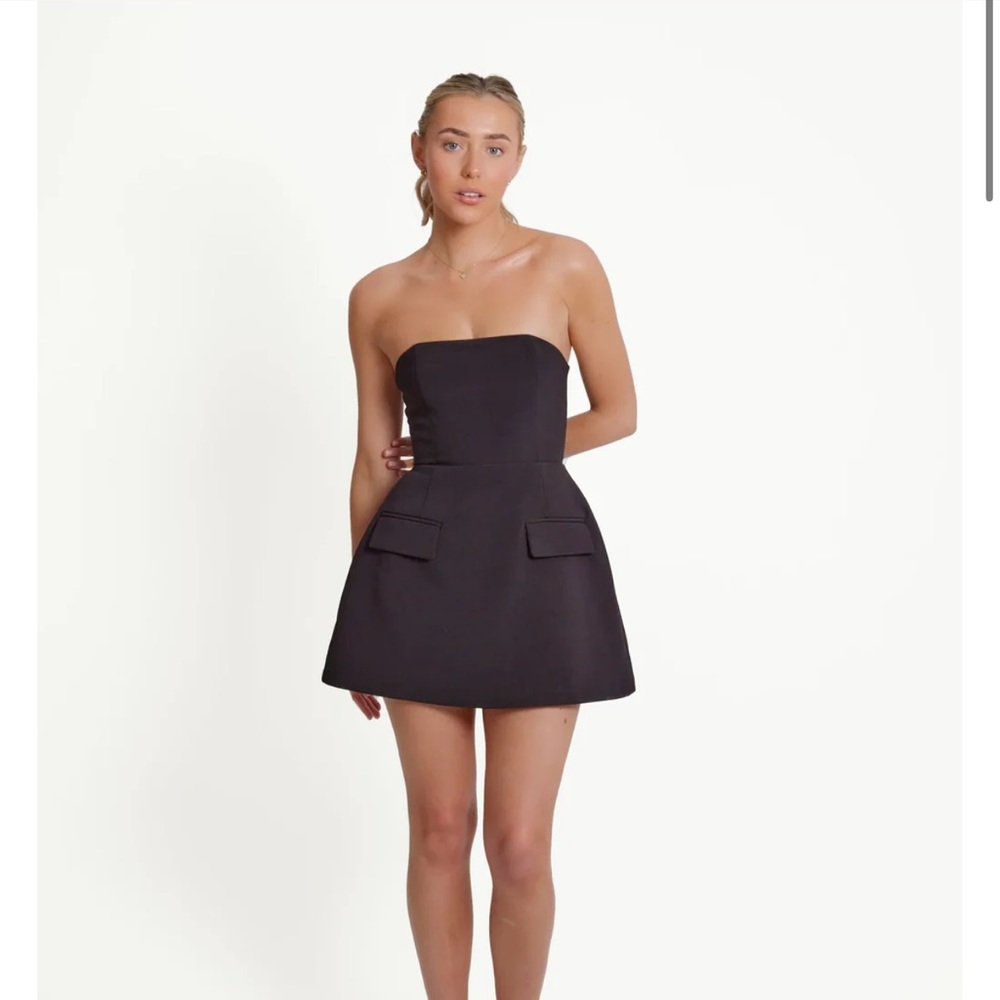 The Ultimate Muse Strapless Dress | Black